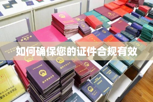 东光如何确保您的证件合规有效