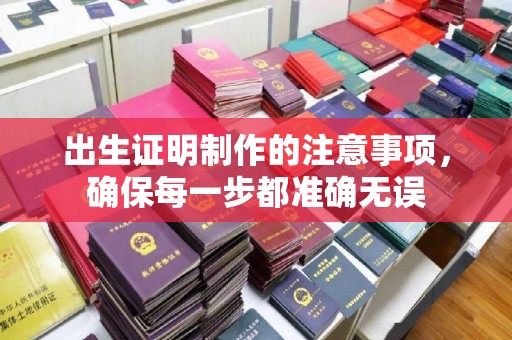 东光出生证明制作的注意事项，确保每一步都准确无误