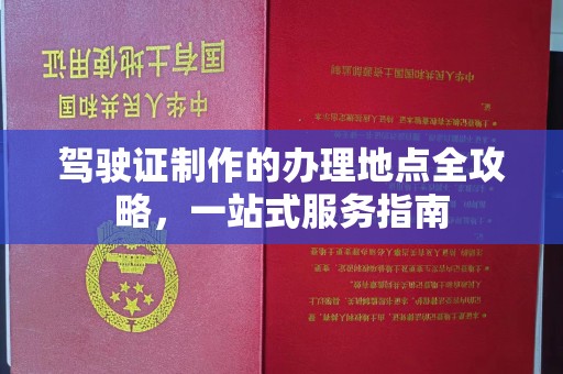 东光驾驶证制作的办理地点全攻略，一站式服务指南