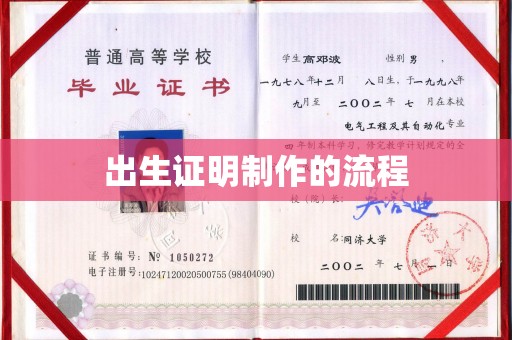 东光出生证明制作的流程