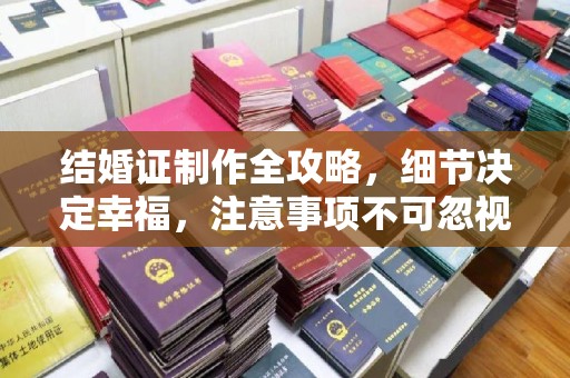 东光结婚证制作全攻略，细节决定幸福，注意事项不可忽视