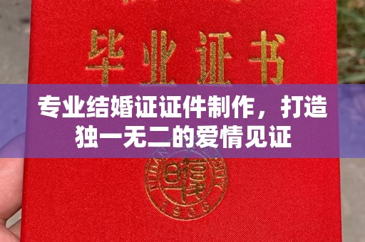 东光专业结婚证证件制作，打造独一无二的爱情见证