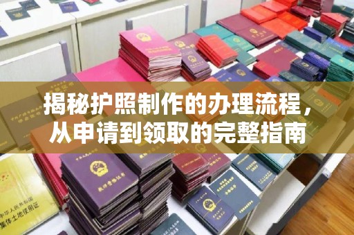 东光揭秘护照制作的办理流程，从申请到领取的完整指南