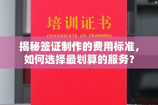 东光揭秘签证制作的费用标准，如何选择最划算的服务？