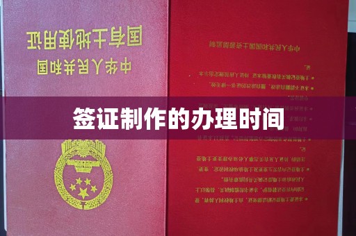 东光签证制作的办理时间